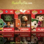 Bundle Funko Pop! DC Heroes #399 Martian Manhunter / Deathstroke #368 / The Joker #404 Vinyl Figure Bobblehead Vaulted Collectible With Protector Funko Pop Figure