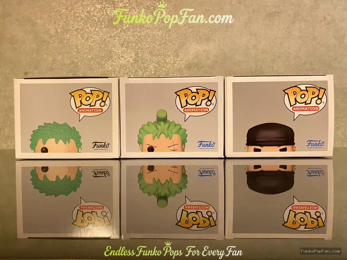 Bundle Funko Pop! One Piece Roronoa Zoro #327 Roronoa Zoro / Zoro (Enma) #1288 / Roronoa Zoro (Chase - Funko Pop Figure