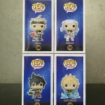 Bundle Funko Pop #1099/#1100/#1101/#1102 Black Clover Asta / Noelle / Yuno / Luci Voltia Vinyl Figur - Funko Pop Figure