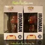Funko Pop! Marvel Iron Man #23 Iron Man X1 Vinyl Figure Bobblehead Vaulted Collectible With Protecto - Funko Pop Figure