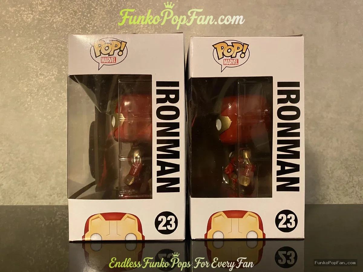 Funko Pop! Marvel Iron Man #23 Iron Man X1 Vinyl Figure Bobblehead Vaulted Collectible With Protecto - Funko Pop Figure
