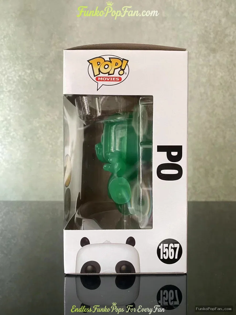 Funko Pop! Movies Kung Fu Panda #1567 Po (Chase) Vinyl Figure Bobblehead Vaulted Collectible With Pr - Funko Pop Figure