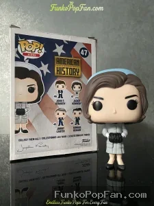 Icons American History #47 Jackie Kennedy Vinyl Figure Bobblehead Vaulted Collectible With Protector Funko Pop Figure