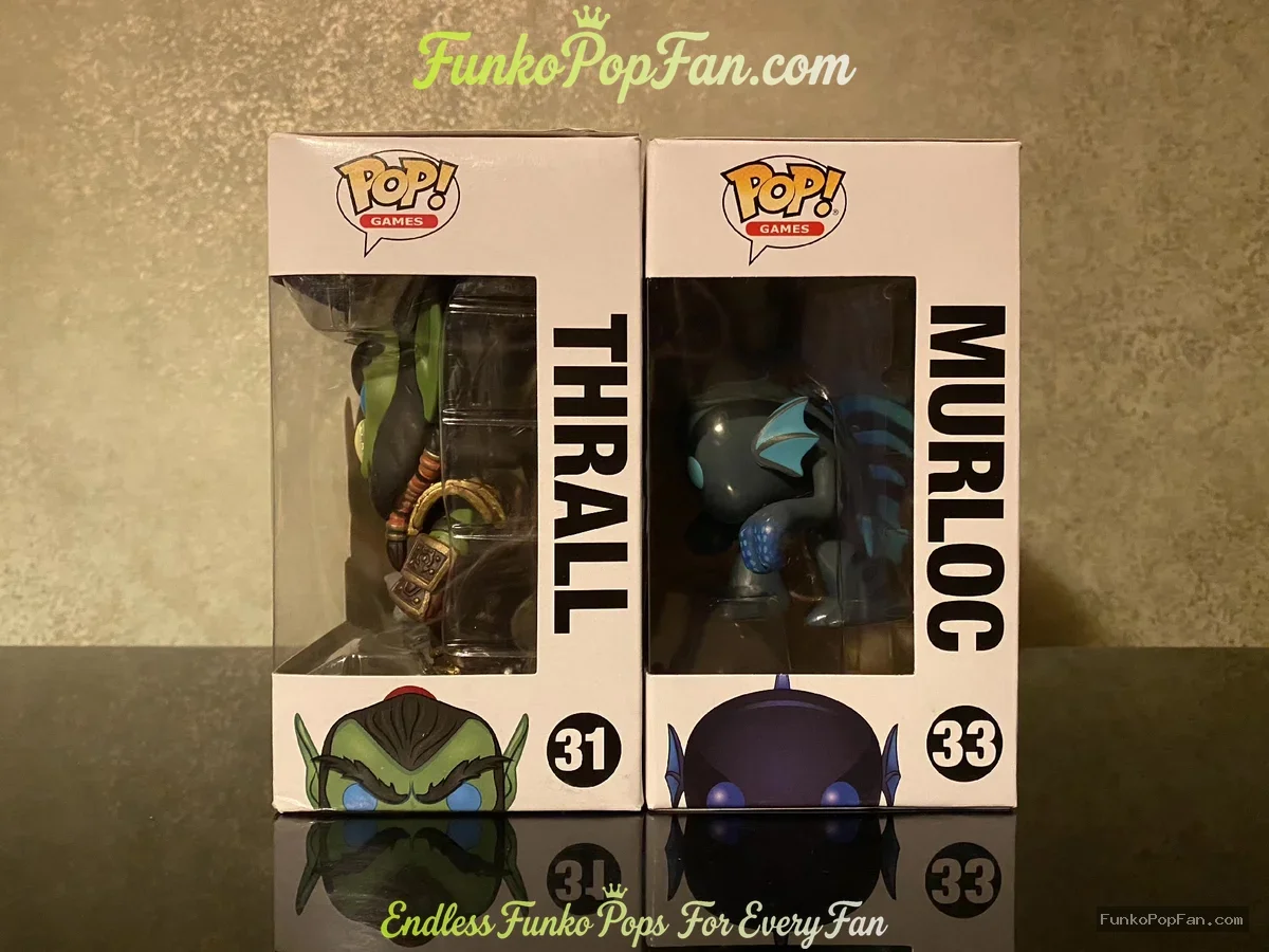 Funko Pop! Games World of Warcraft #31 Thrall Vinyl Figure Bobblehead Vaulted Collectible With Prote - Funko Pop Figure