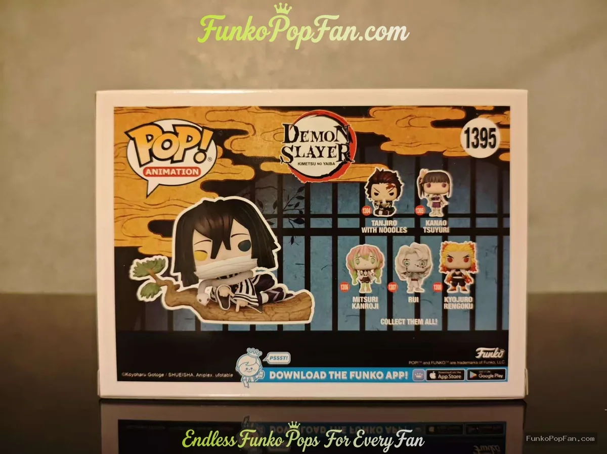 Funko Pop! Animation Demon Slayer #1395 Obanai Iguro (Funko Exclusive) Vinyl Figure Bobblehead Vault - Funko Pop Figure