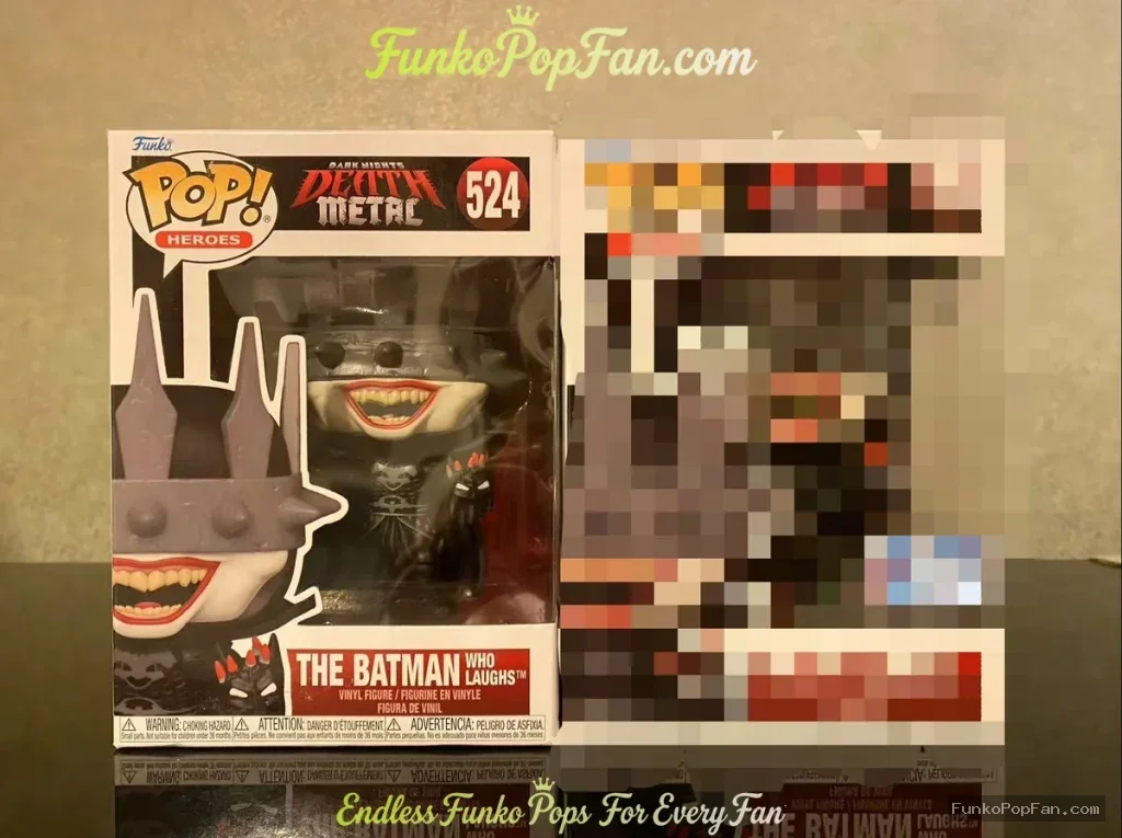 DC Heroes #524 The Batman Who Laughs (NYCC 2024 Exclusive) Vinyl Figure Bobblehead Vaulted Collectible With Protector Funko Pop Figure
