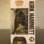 Funko Pop Icons Monsters #16 Kirk Hammett (Exclusive) 1008 pcs LE Vinyl Figure Bobblehead Vaulted Co - Funko Pop Figure