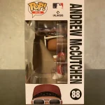 Funko Pop! MLB Baseball #88 Andrew McCutchen (Chase) Vinyl Figure Bobblehead Vaulted Collectible Wit - Funko Pop Figure