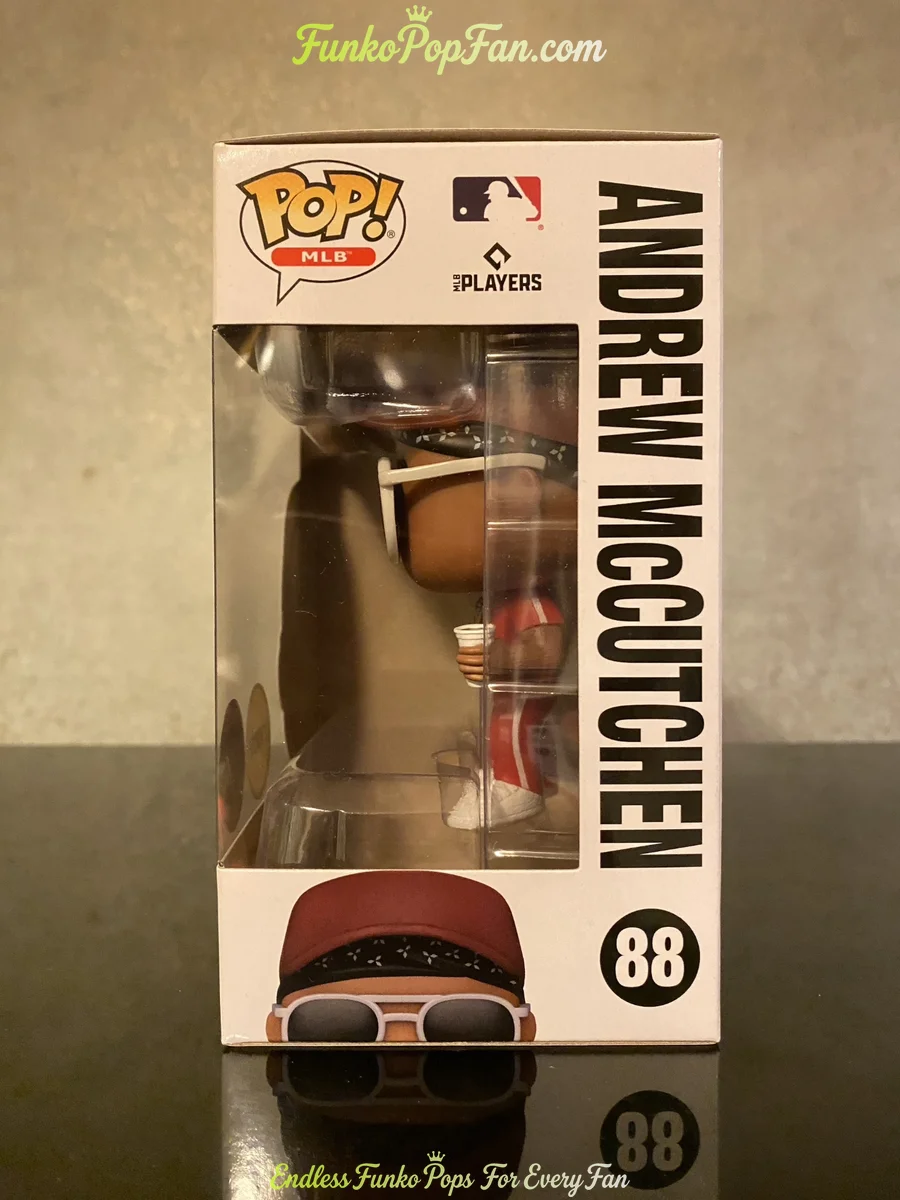 Funko Pop! MLB Baseball #88 Andrew McCutchen (Chase) Vinyl Figure Bobblehead Vaulted Collectible Wit - Funko Pop Figure