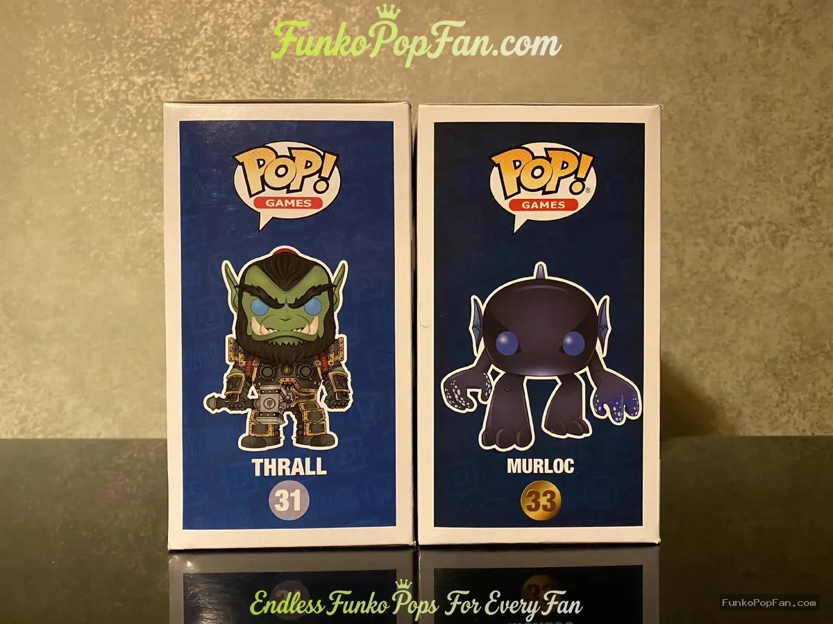 Funko Pop! Games World of Warcraft #31 Thrall Vinyl Figure Bobblehead Vaulted Collectible With Prote - Funko Pop Figure