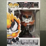 Marvel Venom #369 Venomized Ghost Rider (Walmart Exclusive) Vinyl Figure Bobblehead Vaulted Collectible With Protector Funko Pop Figure