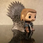 Funko Pop! Game of Thrones Iron Throne #450 Jon Snow Vinyl Figure Bobblehead Vaulted Collectible Wit - Funko Pop Figure