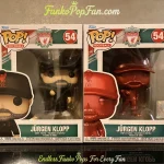 Football Liverpool #54 Jrgen Klopp Vinyl Figure Bobblehead Vaulted Collectible With Protector Funko Pop Figure