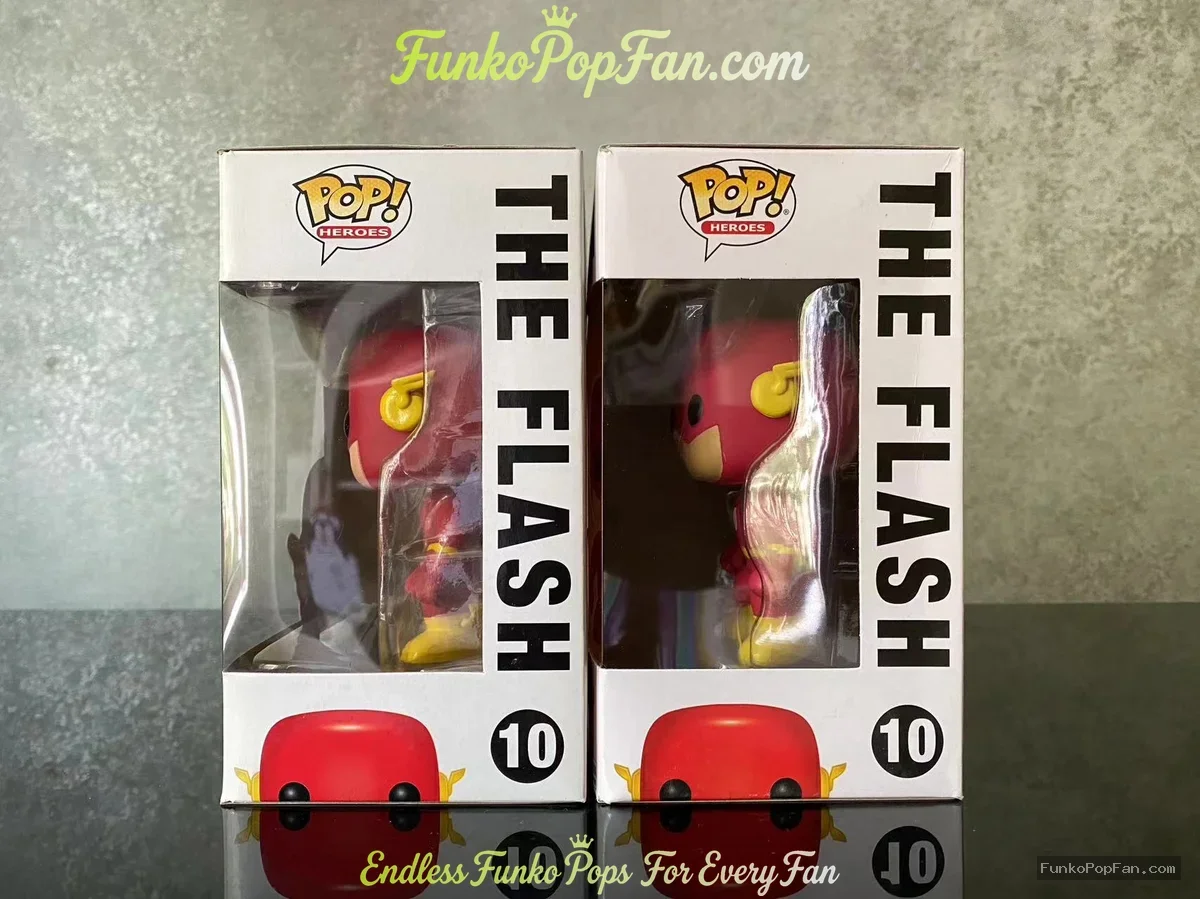 Funko Pop! DC Universe Super Heroes #10 The Flash Vinyl Figure Bobblehead Vaulted Collectible With P - Funko Pop Figure