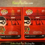 Lot of 2 Funko Pop! DC Heroes #377 Robin Chase + Robin Imperial Patina (2021 Summer Convention Limit - Funko Pop Figure
