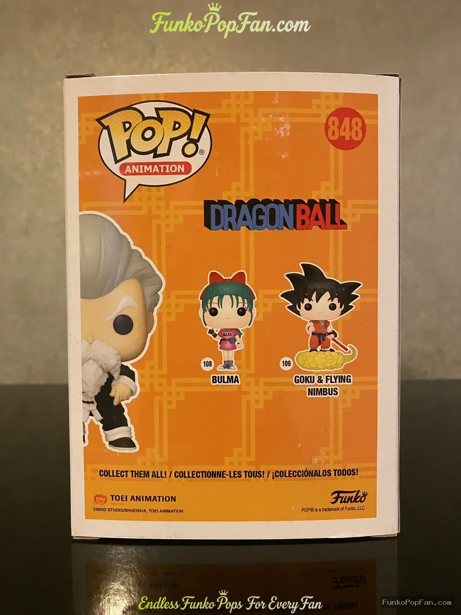 Funko Pop! Animation Dragon Ball #848 Jackie Chun (ECCC 2021 Exclusive) Vinyl Figure Bobblehead Vaul - Funko Pop Figure