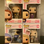 Bundle Funko Pop! Movie Mean Girls #1703 Cady / Janis #1704 / Damian #1705 / Regina #1706 Vinyl Figure Bobblehead Vaulted Collectible With Protector Funko Pop Figure