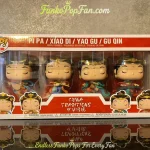 Bundle Funko Pop! #475 Asia China Traditions Pi Pa / Xiao Di / Yao Gu / Gu Qin Vinyl Figure Bobblehead Vaulted Collectible With Protector Funko Pop Figure