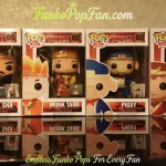 Bundle Funko Pop! Asia Monkey King #01 Monkey King + #02 Monk Tang + #03 Pigsy + #05 Monk Sha Vinyl Figure Bobblehead Vaulted Collectible With Protector Funko Pop Figure