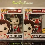 Bundle Funko Pop! Movies Nacho Libre #647 Nacho Libre (Chase) Vinyl Figure Bobblehead Vaulted Collectible With Protector Funko Pop Figure