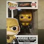 Television The Flash #215 Reverse Flash Vinyl Figure Bobblehead Vaulted Collectible With Protector Funko Pop Figure