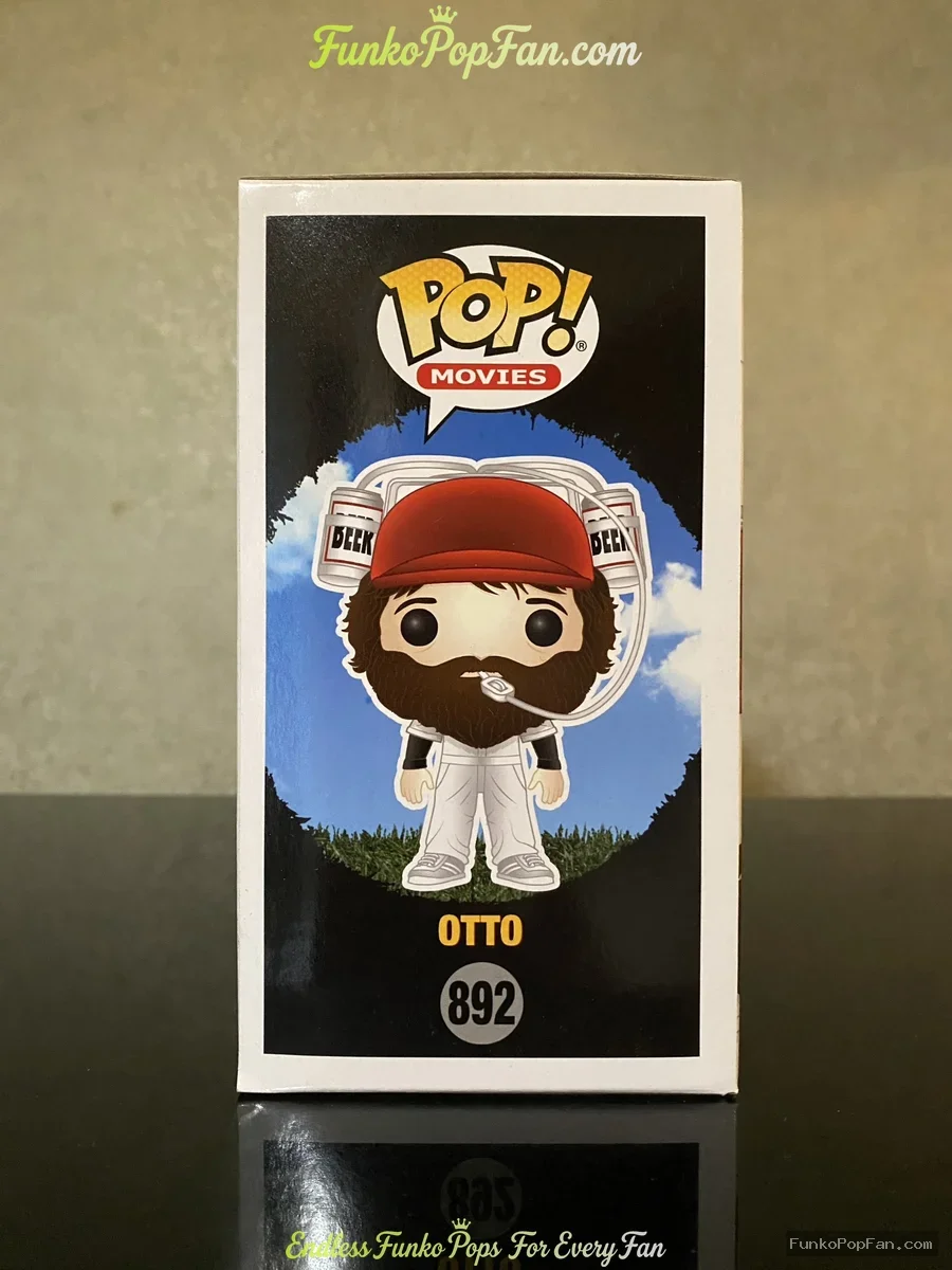 Funko Pop! Movies Happy Gilmore #892 Otto Vinyl Figure Bobblehead Vaulted Collectible With Protector - Funko Pop Figure