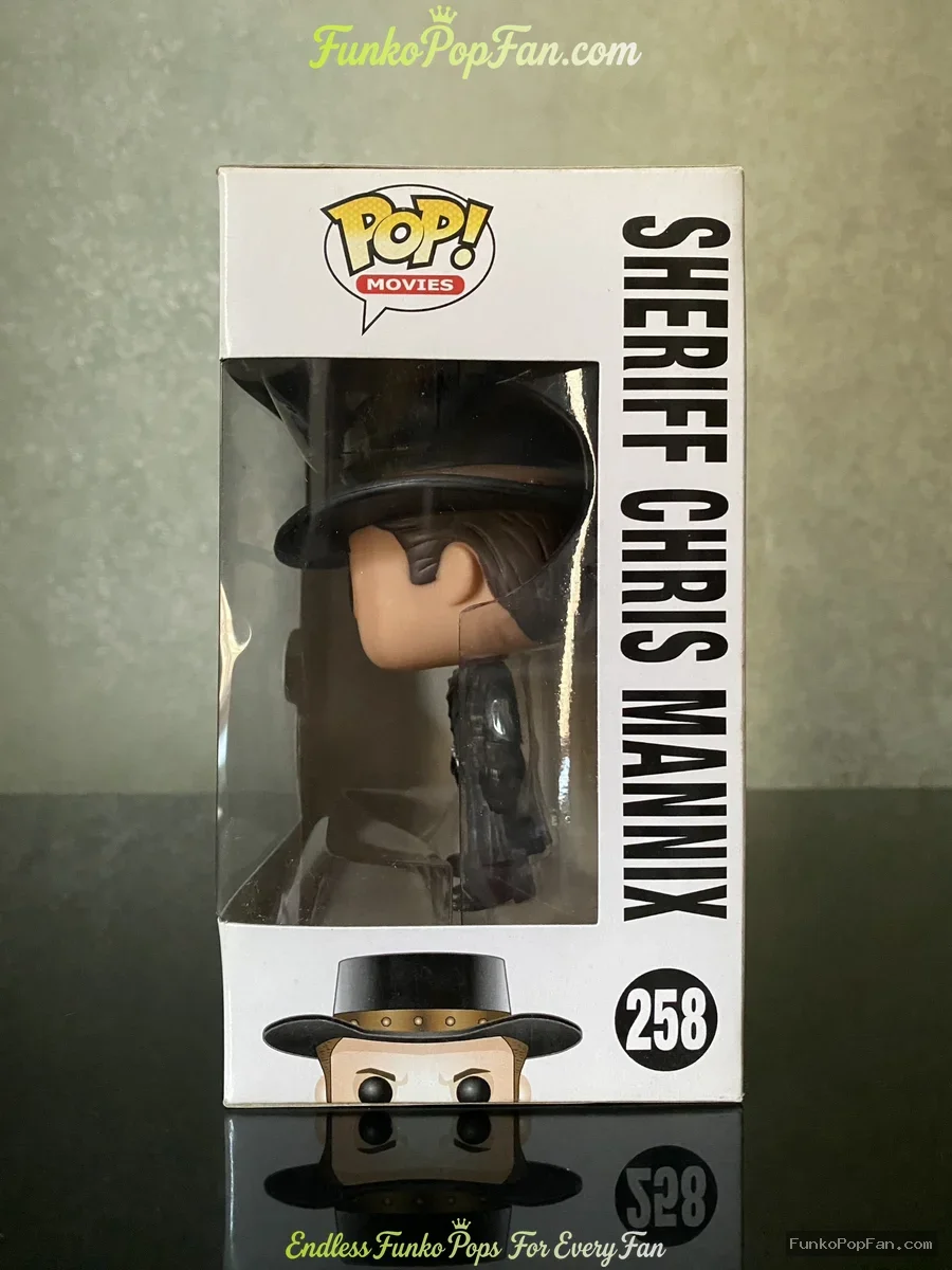 Funko Pop #258 Movies The Hateful Eight Sheriff Chris Mannix Vinyl Figure Bobblehead Vaulted Collect - Funko Pop Figure