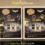 Funko Pop Heroes The Dark Knight Trilogy #19 Batman / #36 The Joker Vinyl Figure Bobblehead Vaulted  - Funko Pop Figure