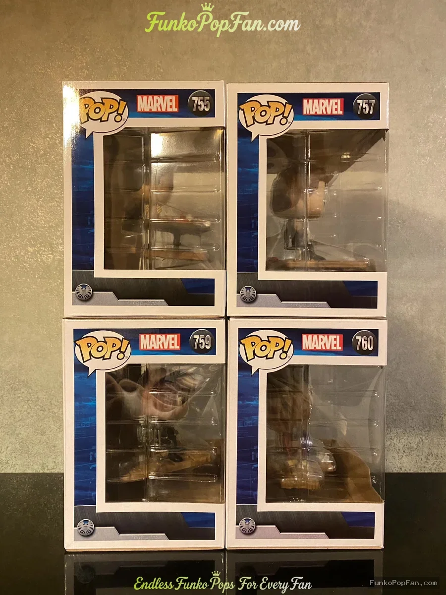 Bundle Funko Pop! Marvel Avengers Deluxe #755 Victory Bruce Banner / Victory Hawkeye #757 / Victory  - Funko Pop Figure
