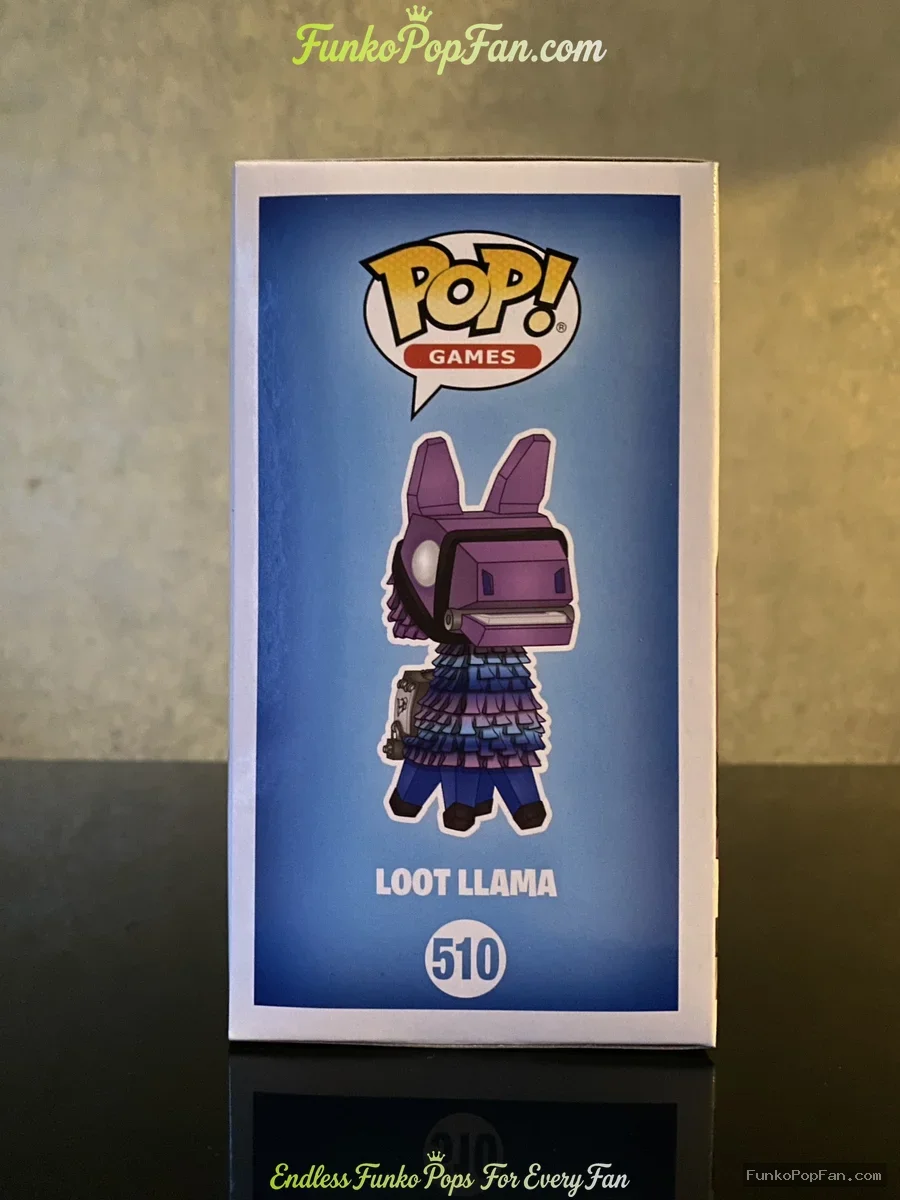 Funko Pop #510 Games Fortnite Loot Llama Vinyl Figure Bobblehead Vaulted Collectible With Protector - Funko Pop Figure