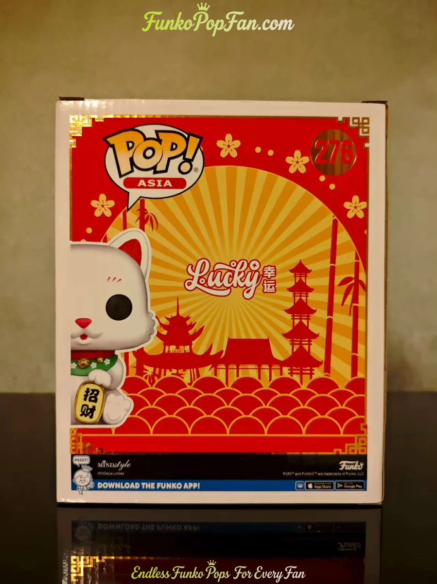 Funko Pop! 6 inches Asia Lucky Cat #279 Lucky Cat (SDCC 2024 Summer Convention Limited Edition) Viny - Funko Pop Figure