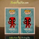 Funko Pop! Marvel Universe #20 Deadpool (Red) + #20 Deadpool (Blue/Grey Hot Topic Exclusive) Lot of  - Funko Pop Figure