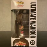 Funko Pop! WWE Ultimate Warrior #20 Vinyl Figure Bobblehead Vaulted Collectible With Protector - Funko Pop Figure