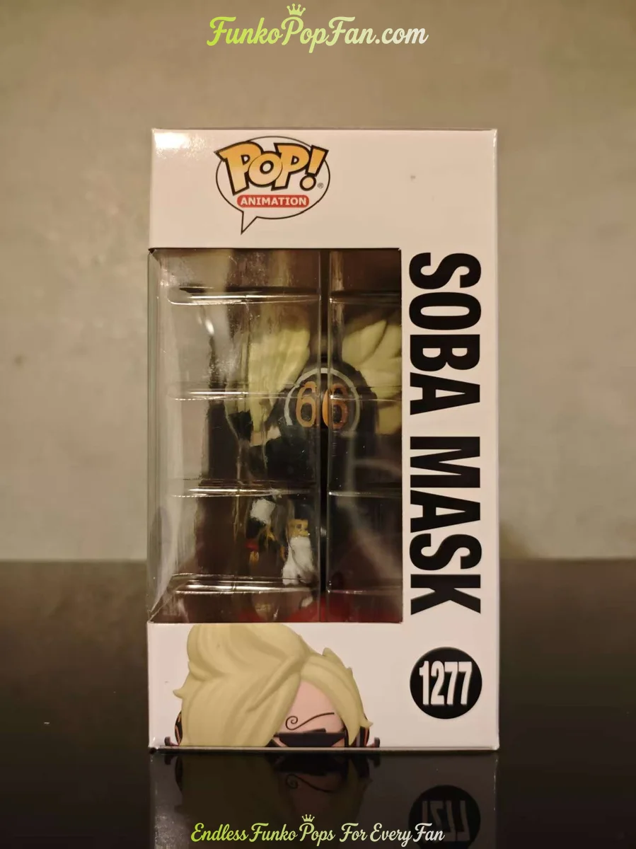 Funko Pop! Animation One Piece #1277 Soba Mask Vinyl Figure Bobblehead Vaulted Collectible With Prot - Funko Pop Figure
