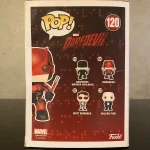 Funko Pop Marvel Daredevil #120 Daredevil Vinyl Figure Bobblehead Vaulted Collectible With Protector - Funko Pop Figure
