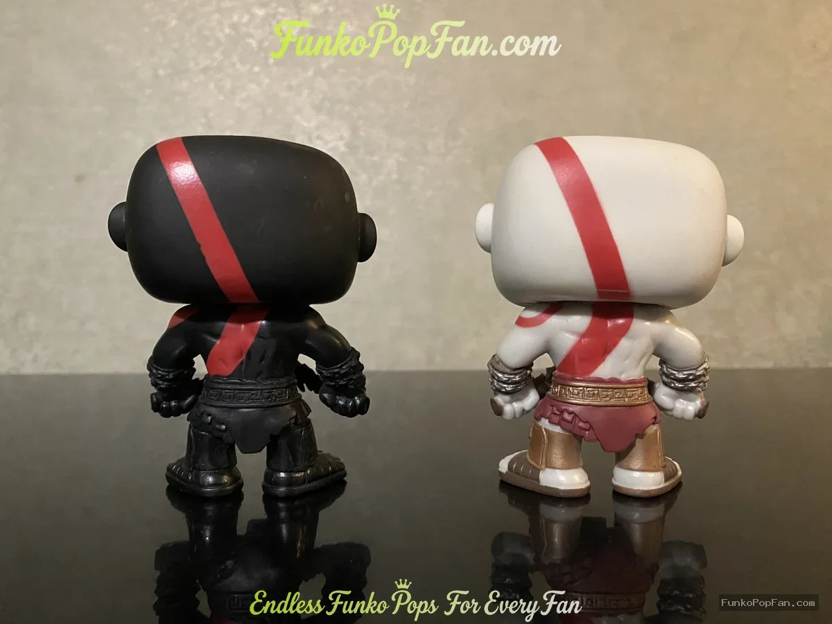 Funko Pop! God of War Kratos #517 & Atreus #518 (Set) Vinyl Figure Bobblehead Vaulted Collectible Wi - Funko Pop Figure
