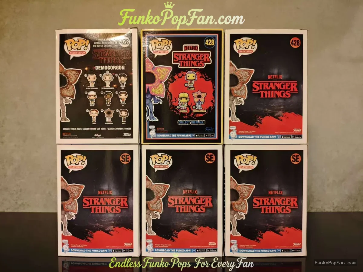 Funko Pop! Stranger Things Demogorgon #428 Demogorgon (Glow in the Dark) Vinyl Figure Bobblehead Vau - Funko Pop Figure