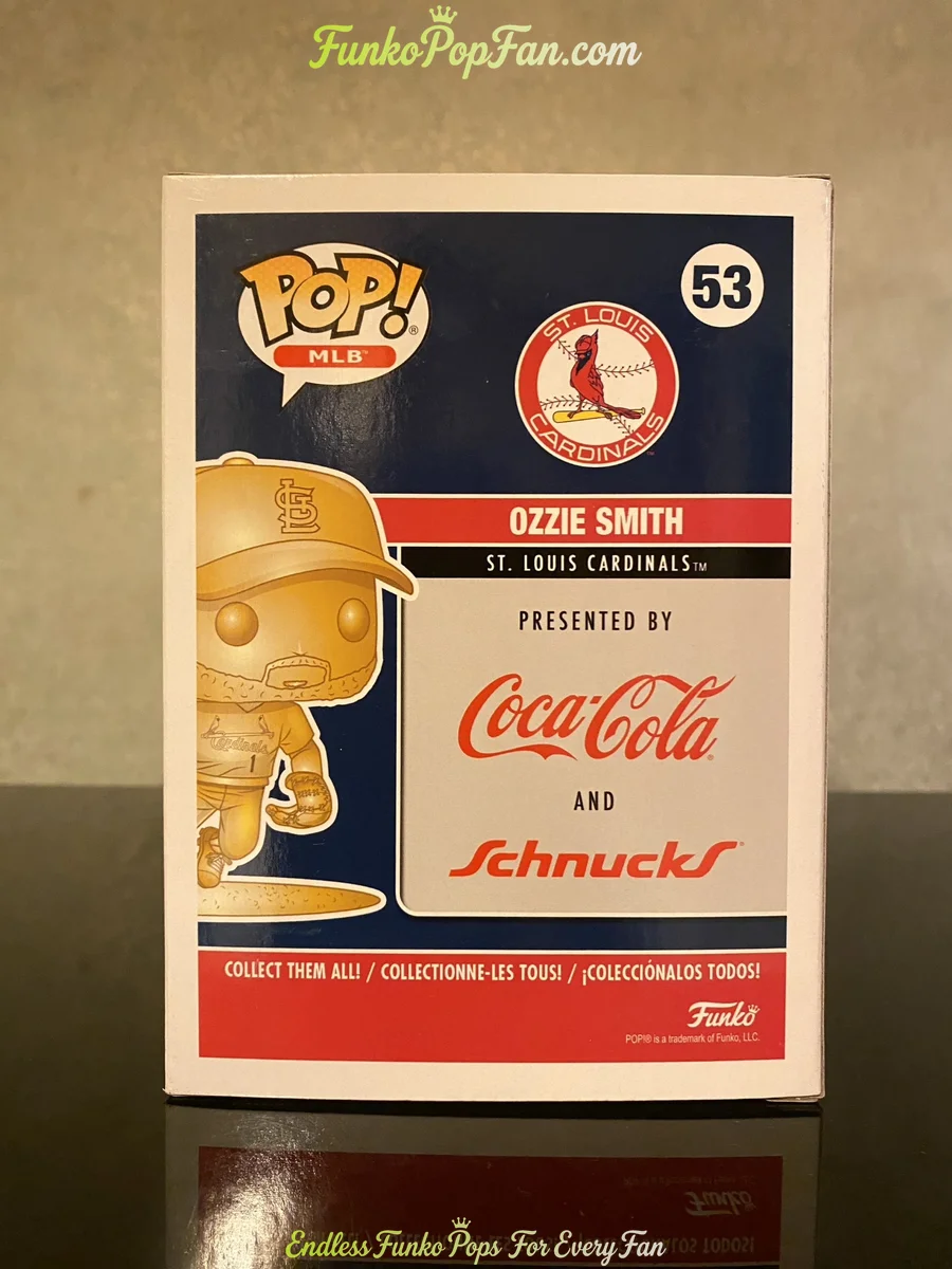 Funko Pop! MLB St. Louis Cardinals #53 1300 LE Smith (Busch Stadium Exclusive) Vinyl Figure Bobblehe - Funko Pop Figure