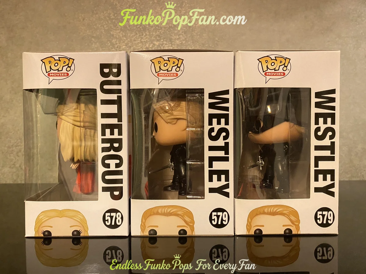 Funko Pop! Harry Potter Buttercup & Westley #578/579 Vinyl Figure Bobblehead Vaulted Collectible Wit - Funko Pop Figure