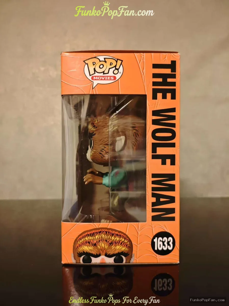 Funko Pop! Movies Universal Monsters #1633 The Wolf Man (Funko Exclusive) Vinyl Figure Bobblehead Va - Funko Pop Figure
