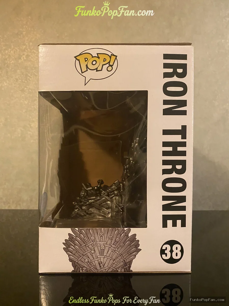Funko Pop! Game of Thrones Iron Throne #38 Vinyl Figure Bobblehead Vaulted Collectible With Protecto - Funko Pop Figure