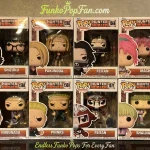 Bundle Funko Pop! Hunter x Hunter Shizuku #1568 / Pakunoda #1565 / Feitan #1566 / Machi #1567 / Nobunaga #1569 / Phinks #1569 / Feitan #1571 / Shalnark #1570 Vinyl Figure Bobblehead Vaulted Collectible With Protector Funko Pop Figure