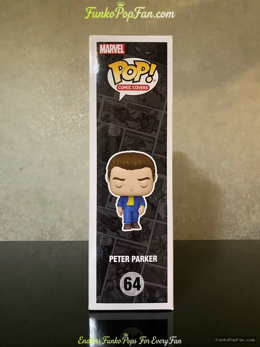 Funko Pop! Marvel Comic Covers Amazing Spider-Man #64 Peter Parker (Target Exclusive) Vinyl Figure B - Funko Pop Figure