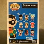 Funko Pop! DC Comics Super Heroes #02 Robin 2016 Vinyl Figure Bobblehead Vaulted Collectible With Pr - Funko Pop Figure