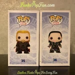 Funko Pop! Marvel Thor The Dark World #35 Thor + #36 Loki Vinyl Figure Bobblehead Vaulted Collectibl - Funko Pop Figure