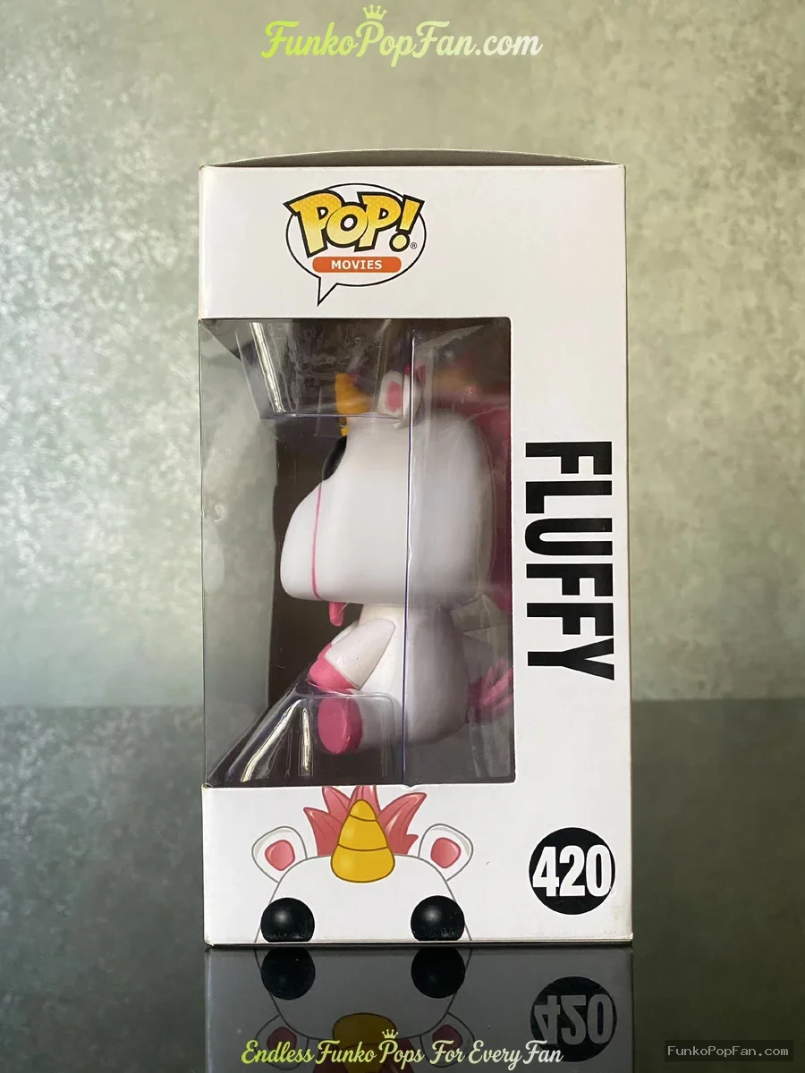 Funko Pop! Movies Despicable Me 3 #420 Fluffy Vinyl Figure Bobblehead Vaulted Collectible With Prote - Funko Pop Figure