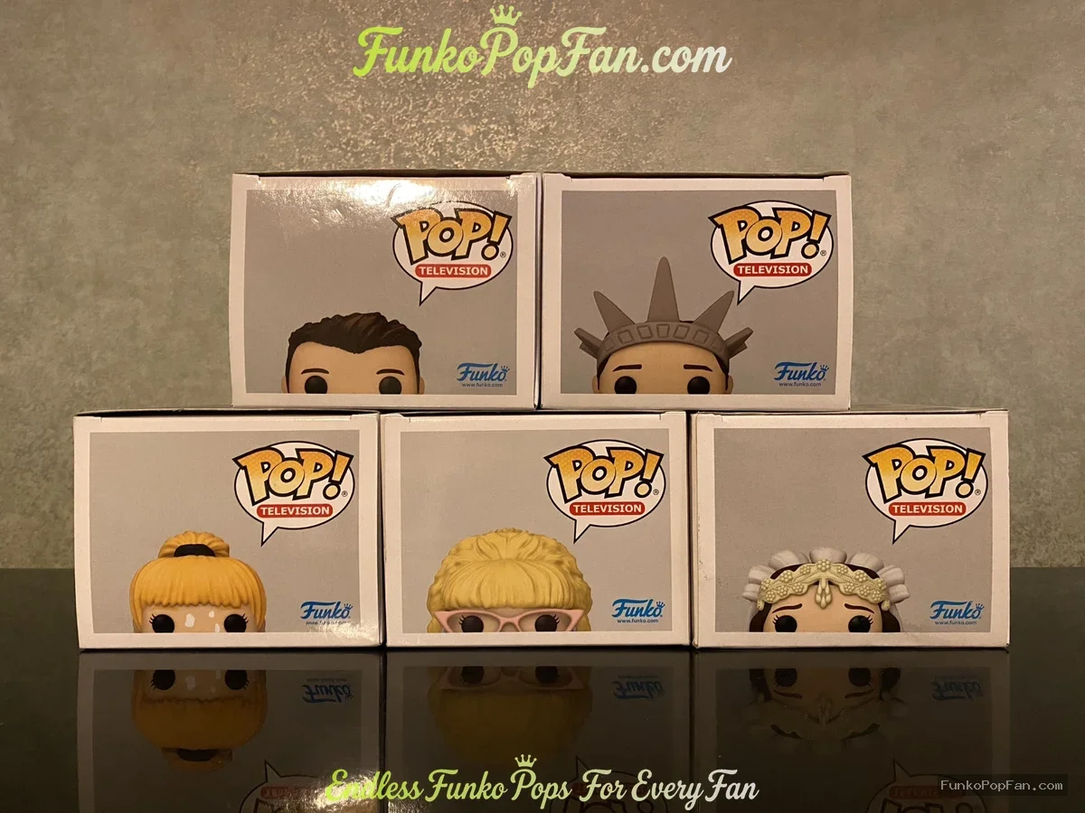 Bundle Funko Pop! Friends The One with Ross's Wedding #1275 Joey Tribbiani / Chandler Bing #1276 / P - Funko Pop Figure