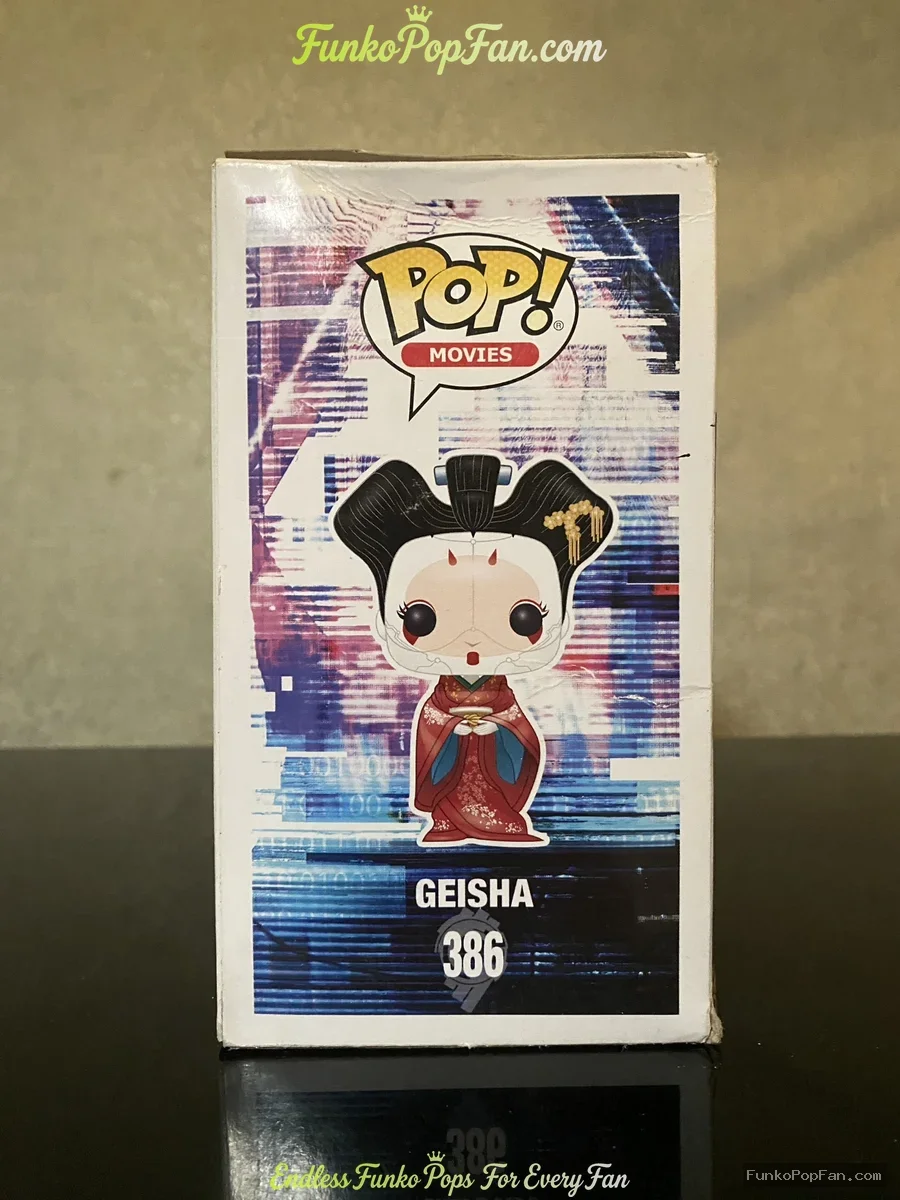 Funko Pop! Movies Ghost in the Shell #386 Geisha Vinyl Figure Bobblehead Vaulted Collectible With Pr - Funko Pop Figure