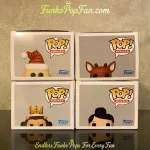Bundle Funko Pop! Rudolph The Red-Nosed Reindeer #1264 Charlie-in-the-Box / Rudolph #1568 / King Mon - Funko Pop Figure