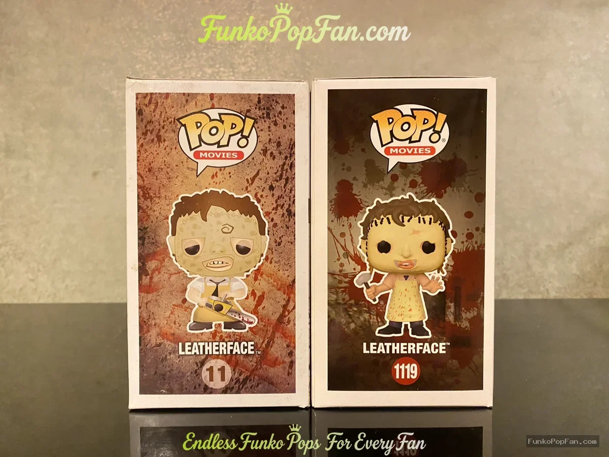 Funko Pop Movies The Texas Chainsaw Massacre #11 +#1119 Leatherface (Hot Topic Exclusive) Vinyl Figu - Funko Pop Figure